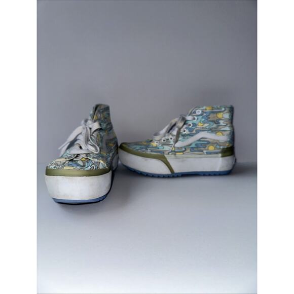 Vans Shoes - VANS Sk8-Tapered Stacked High UV Ink Sunwaves Size 6.5